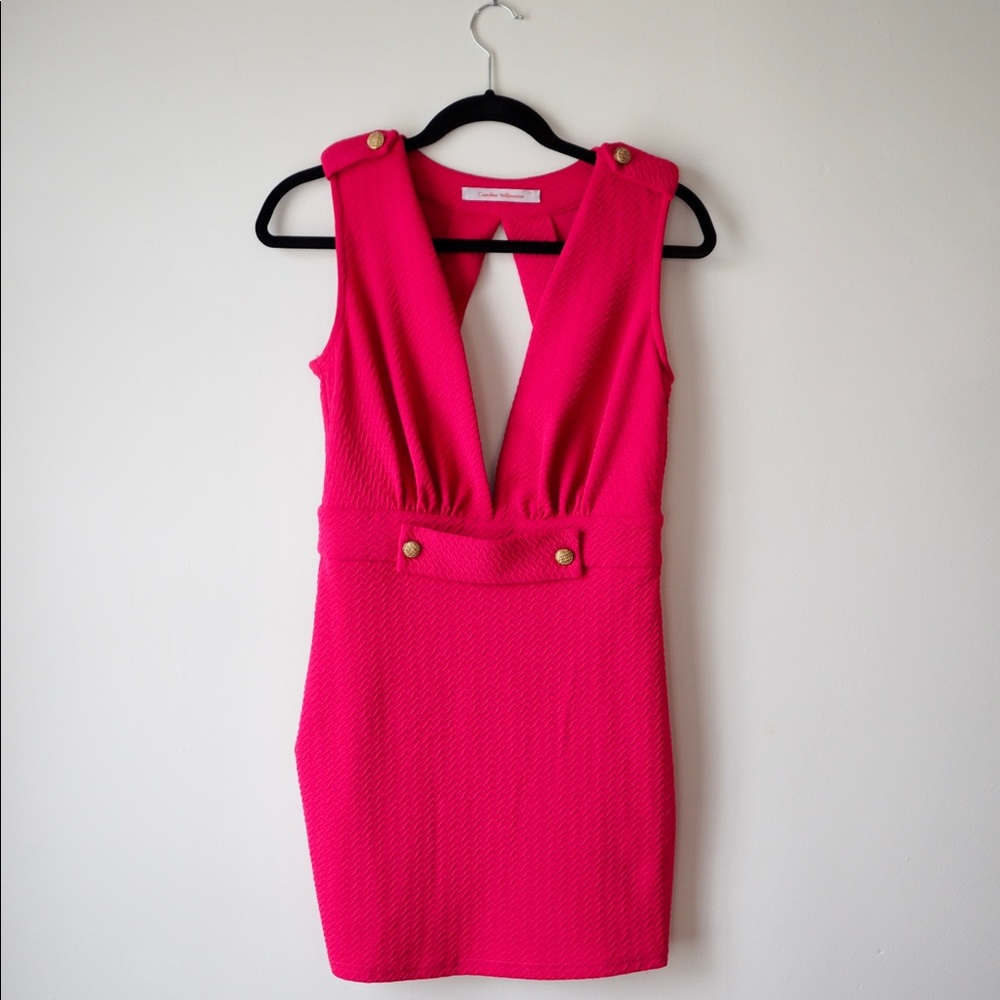Pink party dress